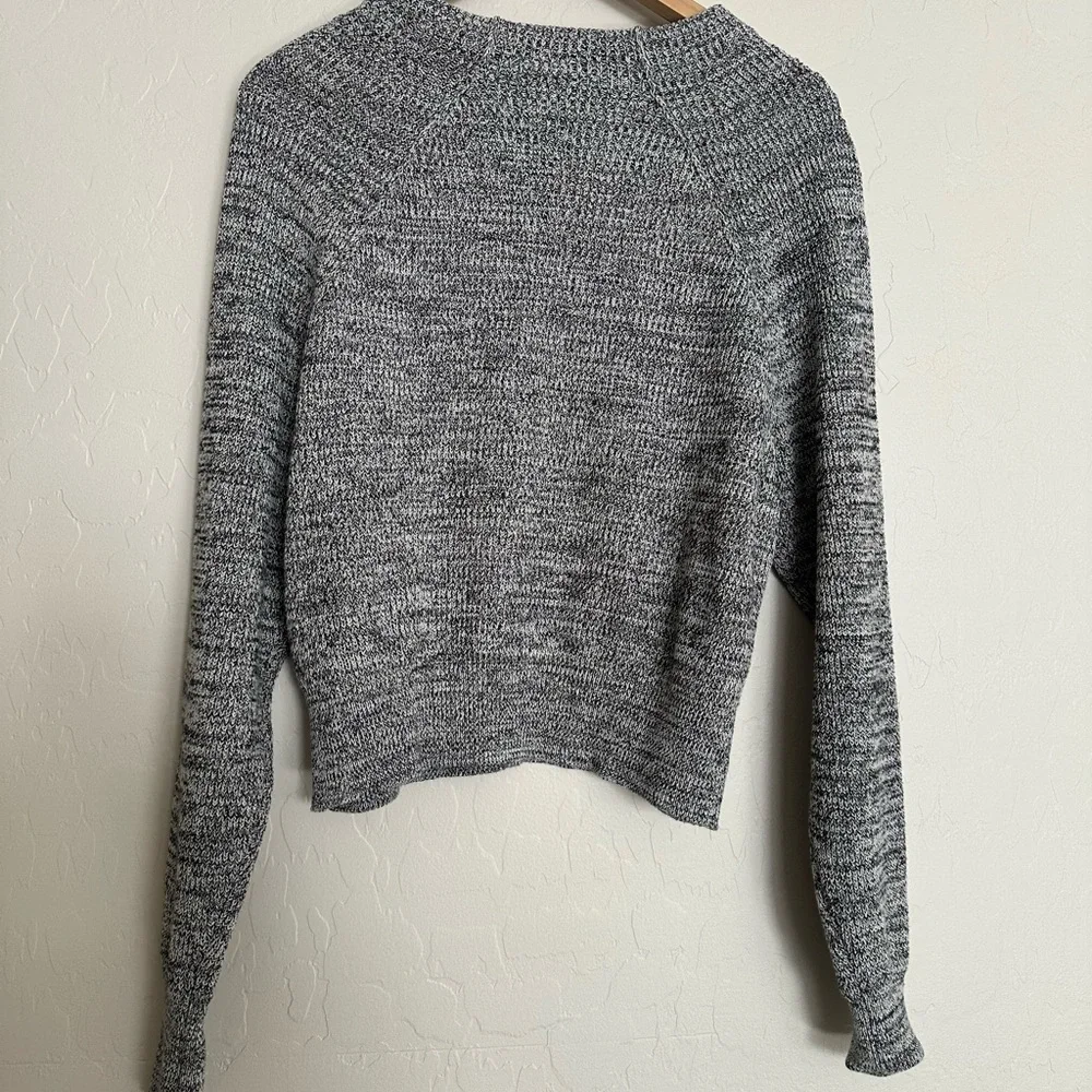 Free People Black & White Marled Women's Sweater Size Small
